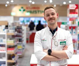  „Eurovaistinės“ vaistininkas Mindaugas Rutalė