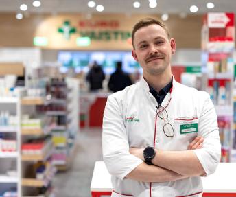  „Eurovaistinės“ vaistininkas Mindaugas Rutalė