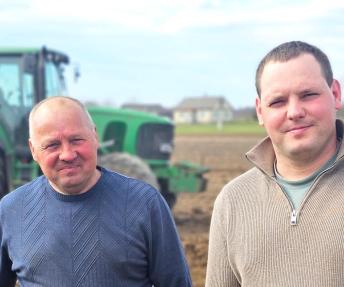 Ūkininkai Mindaugas ir Justinas Anušauskai